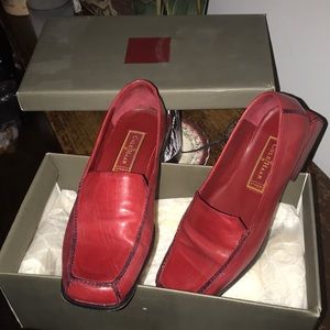 Vintage Cole Haan deep red   6.5